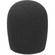 Pearstone Foam Windscreen for 1-5/8" Diameter Microphones (Black)