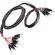 Whirlwind 8 1/4" TRS Male to 16 1/4" TS Male Snake Insert Cable - 50'