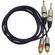 Pyle Pro PPRCJ05  Dual RCA Male to Dual 1/4'" TS Audio Cable 5' (1.52 m)