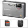 Panasonic Lumix DMC-TS1 Digital Camera with Basic Accessory Kit (Silver)