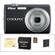 Nikon Coolpix S220 Digital Camera with Deluxe Accessory Kit (Jet Black)