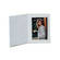B. Oshrin Whitehouse Folder (4 x 6", White with Gold Trim, 25 Pack)