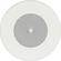 Bogen Communications Ceiling Speaker Assembly with S86 8" Cone & Screw Terminal Bridge  (Bright White)