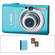 Canon PowerShot SD1200 IS Digital Camera with Basic Accessory Kit  (Blue)
