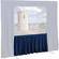 Draper 220215 Skirt for the Cinefold Projection Screen (80x80")