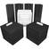 Auralex Deluxe Plus Roominators Kit - (Charcoal/Charcoal)