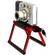 Gary Fong Flip Cage Tabletop Tripod for Compact Cameras (California Poppy Red)