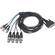 AJA Replacement Breakout Cable for HD10AVA