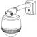 American Dynamics RHOLW Long Wall Mount with End Cap Assembly
