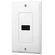 GGI HPWP1 Decora Style HDMI 1.3 Wall Plate - Single Port