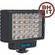Bescor LED-35D Dimmable 35W LED Video & DSLR Light Kit w/Universal Shoe Mount Adapter