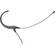 Audio-Technica BP892CT4 - MicroSet Subminiature Omnidirectional Headworn Microphone (Black)