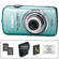 Canon PowerShot SD980 IS Digital Camera With Deluxe Accessory Kit (Blue)