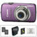 Canon PowerShot SD980 IS Digital Camera With Deluxe Accessory Kit (Purple)