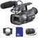 JVC GY-HM100 HD Camcorder Starter Kit