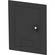 FSR WB-X1-CVR-BLK Flush-Mounted Locking Cover (Black)