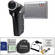 Aiptek ISDV2.4 Flash Memory Camcorder Advanced Kit (White)