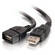 CablesToGo USB Extension Cable (3.3', Type A Male to Type A Female, Black)