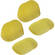 Tucano ERGOGEL Notebook Feet Set (Yellow)