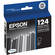 Epson T124120 Black Moderate-Capacity Ink Cartridge for the NX125, NX127, NX420 and Workforce 320 Printers 