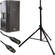 QSC K12 12" 2-Way 1000 Watt Powered Speaker Kit with Stand