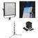 Litepanels 1x1 Two-Light LED Tungsten Flood Kit (100-240VAC)
