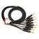 Mogami 8-Channel DB25 to 1/4" TRS Analog Audio Cable (50')