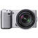 Sony C�mera Digital com Lente Intercambi�vel Alpha NEX-5 com Lente 18-55mm (Prata)