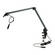 K&M 23860 Microphone Desk Arm (Black)