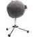 K-Tek Topper Windscreen for the Blue Snowball Microphone (Grey Fleece)