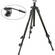 Manfrotto 055XDB Basic Tripod Kit (Black) with 128LP Micro Fluid Head