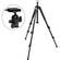Manfrotto 055XB Tripod Legs (Black) Kit with 498RC4 Midi Ball Head & 410PL QR Plate
