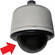 Pelco LD53HDPB-0 Heavy-Duty Spectra III Smoked Lower Dome