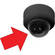 Pelco Sarix IM Megapixel Lower Dome (Black, Smoked)