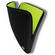 be.ez La robe Color Addict Laptop Sleeve (Black and Wasabi)