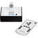 Tivoli CWMB Stand-Alone iPhone/iPod Universal Dock Connector (Midnight Black/White)
