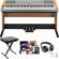Yamaha DGX-640 Portable Grand Piano Complete Bundle (Cherry)