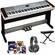 Yamaha DGX-640 Portable Grand Piano Complete Bundle (Walnut)
