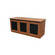 Middle Atlantic Credenza Rack Finishing Kit (Traditional, 3 Bay, Smoked Plexiglass Doors)