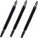 LensCoat LegCoat Wraps 111 (Set of 3, 11" Long, Black)