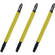 LensCoat LegCoat Wraps 111 (Yellow, 3 Pack)