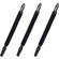 LensCoat LegCoat Wraps 115 (Black, 3 Pack)
