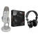 Blue Yeti USB Microphone Kit with Headphones and Software