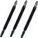 LensCoat LegCoat Wraps 316 (Black, 3 Pack)