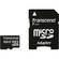 Transcend 4GB microSDHC Memory Card Class 6 With microSD Adapter