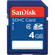 SanDisk 4GB SDHC Memory Card Class 4