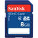 SanDisk 8GB SDHC Memory Card Class 4