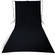 Westcott 9 x 20' Wrinkle-Resistant Cotton Backdrop (Rich Black)