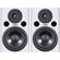 Fostex PM0.5n 70W 5" Active Nearfield Studio Monitor Speaker (Pair, White)