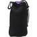 Zing Designs LPP1 Large Drawstring Pouch (Black with Purple Trim)